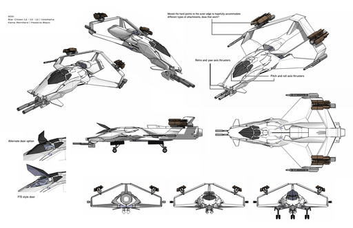 Star Citizen - Star Citizen / Squadron 42. The Vault. Техника. Origin 300i